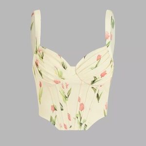 Cider Tulip Corset Top